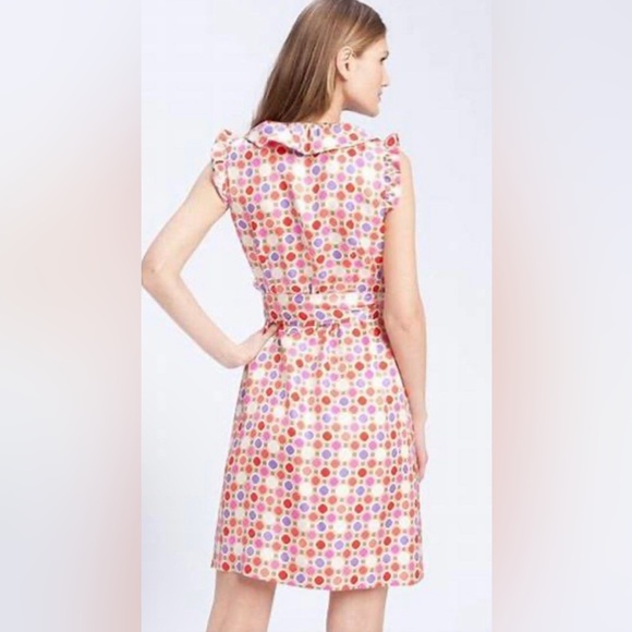 Kate Spade Aubrey silk Wrap Dress with Sash 10 silk - Picture 7 of 14